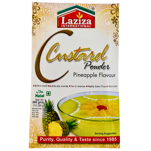 Laziza Pineapple Custard Powder 300g
