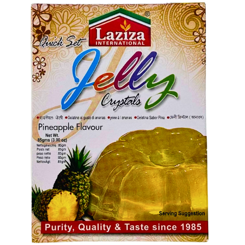 Laziza Pineapple Flavour Jelly 80g