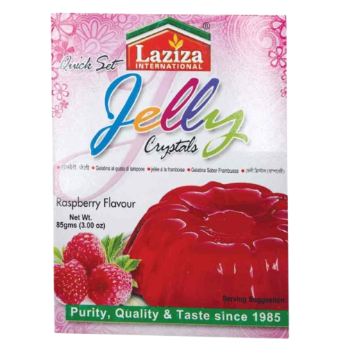 Laziza Raspberry Flavour Jelly 85g