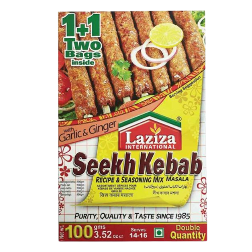 Laziza Seekh Kebab Masala Mix 100g