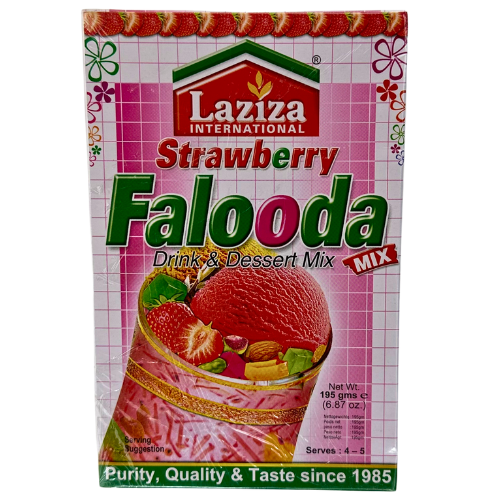 Laziza Strawberry Falooda Instant Mix 195g