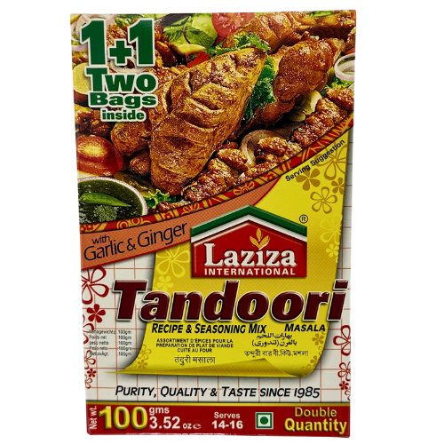 Laziza Tandoori Masala Recipe & Seasoning Mix