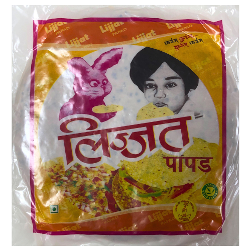 Lijjat Black Pepper Papad 200g