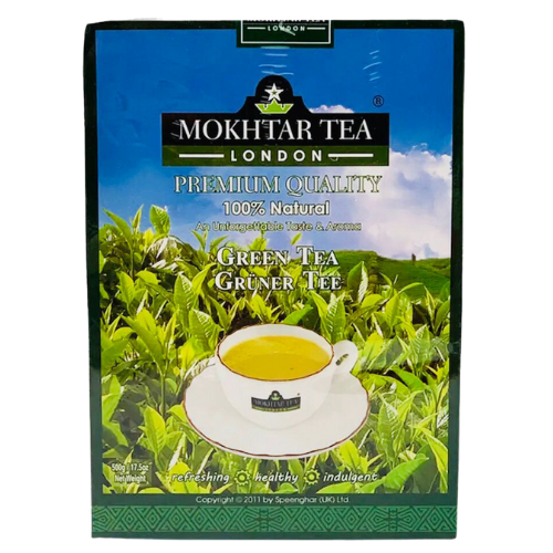 Mokhtar London Green Tea 500g