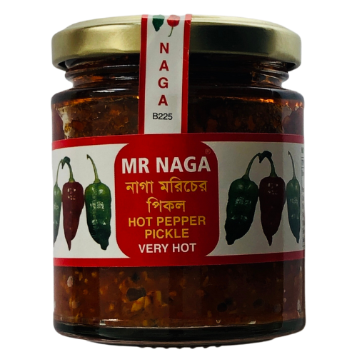 Mr Naga Hot Pepper Pickle 190g