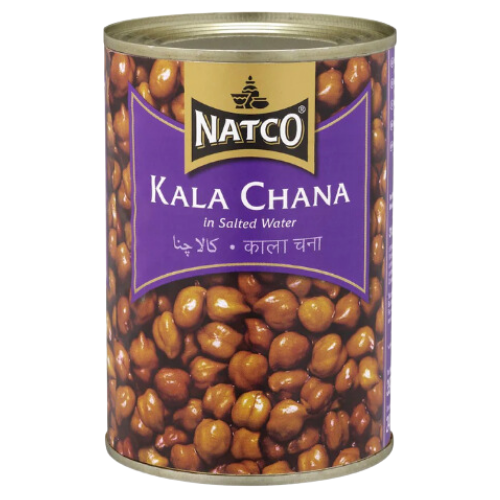 Natco Canned Boiled Kala Chana