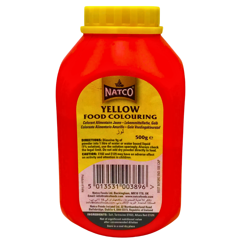 Natco Yellow Food Colour