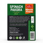 Haldirams Frozen Spinach Pakora by Haldirams Frozen — front view showing product label and branding, studio product photo on white background