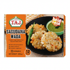 Taj Frozen Sabudana Wada by Taj Frozen — front view showing product label and branding, studio product photo on white background