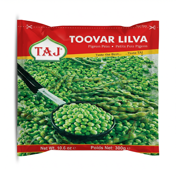 Taj Frozen Toor Lilva by Taj Frozen — front view showing product label and branding, studio product photo on white background