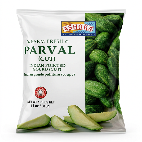Ashoka Frozen Cut Parwal by Ashoka Frozen — front view showing product label and branding, studio product photo on white background