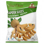 Bombaywalla Frozen Chickoo Slices by Bombaywalla Frozen — front view showing product label and branding, studio product photo on white background