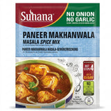 Suhana Nong Paneer Makhanwala Spice Mix by Suhana Ground Spices — front view showing product label and branding, studio product photo on white background