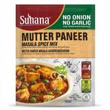 Suhana Nong Matar Paneer Spice Mix by Suhana Ground Spices — front view showing product label and branding, studio product photo on white background