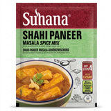 Suhana Shahi Paneer Spice Mix by Suhana Ground Spices — front view showing product label and branding, studio product photo on white background