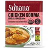 Suhana Chicken Korma Spice Mix by Suhana Ground Spices — front view showing product label and branding, studio product photo on white background