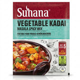 Suhana Veg Kadai Masala by Suhana Ground Spices — front view showing product label and branding, studio product photo on white background
