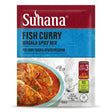 Suhana Fish Curry Masala Spice Mix by Suhana Food & Drink > Pantry > Herbs & Spices > Spice Blends — front view showing product label and branding, studio product photo on white background