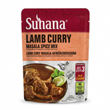Suhana Lamb Curry Spice Mix by Suhana Ground Spices — front view showing product label and branding, studio product photo on white background
