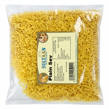 Sultaan Plain Sev by Sultaan Indian Snacks — front view showing product label and branding, studio product photo on white background