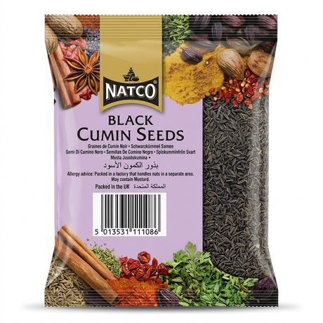 Natco Kala Jeera by Natco Whole Spices — front view showing product label and branding, studio product photo on white background