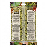 Natco Green Cardamom by Natco Whole Spices — back view showing ingredients and product details, studio product photo on white background