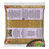 Natco Ajwain Seeds by Natco Whole Spices — back view showing ingredients and product details, studio product photo on white background
