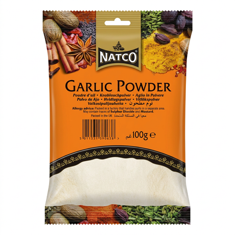 Natco Garlic Powder by Natco Ground Spices — front view showing product label and branding, studio product photo on white background
