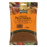Natco Nutmeg Powder by Natco Ground Spices — front view showing product label and branding, studio product photo on white background