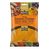 Natco Haldi Powder by Natco Ground Spices — front view showing product label and branding, studio product photo on white background