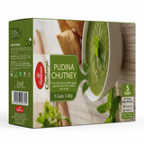 Haldirams Frozen Pudina Chutney by Haldirams Frozen — front view showing product label and branding, studio product photo on white background