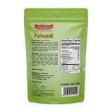 Kirtiraj Fulwadi by Kirtiraj Indian Snacks — back view showing ingredients and product details, studio product photo on white background