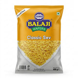 Balaji Classic Sev by Balaji Indian Snacks — front view showing product label and branding, studio product photo on white background