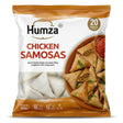 Humza Frozen Chicken Samosas by Humza Frozen — front view showing product label and branding, studio product photo on white background