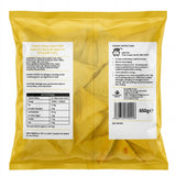 Zulekha Frozen Chicken Samosas by Zulekha Frozen — back view showing ingredients and product details, studio product photo on white background