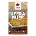 Atul Bakery Jeera Rusk by Atul Bakery Biscuits & Bakery — front view showing product label and branding, studio product photo on white background