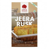 Atul Bakery Jeera Rusk by Atul Bakery Biscuits & Bakery — front view showing product label and branding, studio product photo on white background