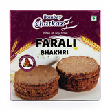 Bombay Chatkaz Farali Bhakhri by Bombay Chatkaz Indian Snacks — front view showing product label and branding, studio product photo on white background
