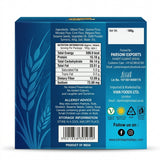 Bombay Chatkaz Multigrain Bhakhri by Bombay Chatkaz Indian Snacks — back view showing ingredients and product details, studio product photo on white background