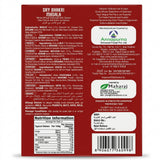 Jaimin Masala Bhakri by Jaimin Indian Snacks — back view showing ingredients and product details, studio product photo on white background