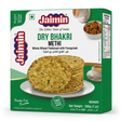 Jaimin Methi Bhakri by Jaimin Indian Snacks — front view showing product label and branding, studio product photo on white background