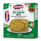 Jaimin Methi Bhakri by Jaimin Indian Snacks — front view showing product label and branding, studio product photo on white background