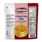 Jaimin Snack Chana Dal by Jaimin Indian Snacks — front view showing product label and branding, studio product photo on white background