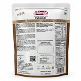 Jaimin Fulwadi by Jaimin Indian Snacks — back view showing ingredients and product details, studio product photo on white background