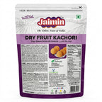 Jaimin Dry Fruit Kachori by Jaimin Indian Snacks — front view showing product label and branding, studio product photo on white background