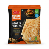 Haldirams Frozen Ajwain Paratha by Haldirams Frozen — front view showing product label and branding, studio product photo on white background
