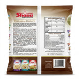 Shana Frozen Wholemeal Chapatti by Shana Frozen — back view showing ingredients and product details, studio product photo on white background