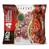 HQ Frozen Meat Chappali Kebabs by HQ Frozen — front view showing product label and branding, studio product photo on white background