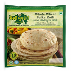 Garvi Gujarat Whole Wheat Fulka Rotli by Garvi Gujarat Frozen — front view showing product label and branding, studio product photo on white background