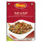 Shan Kata Kat Spice Mix by Shan Ground Spices — front view showing product label and branding, studio product photo on white background